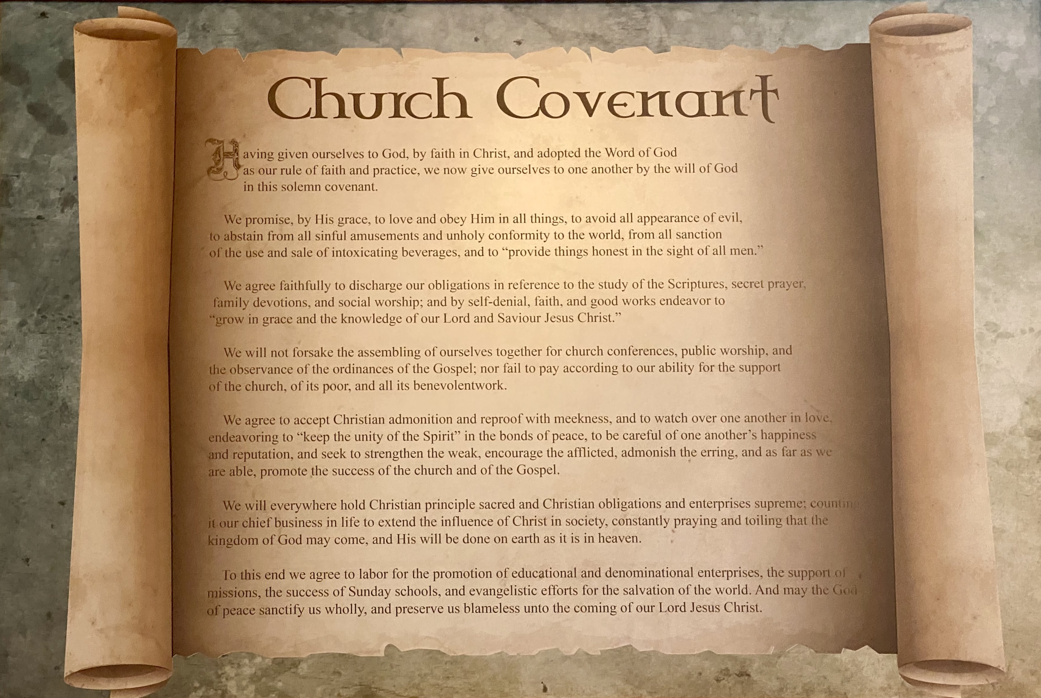 Church Covenant
