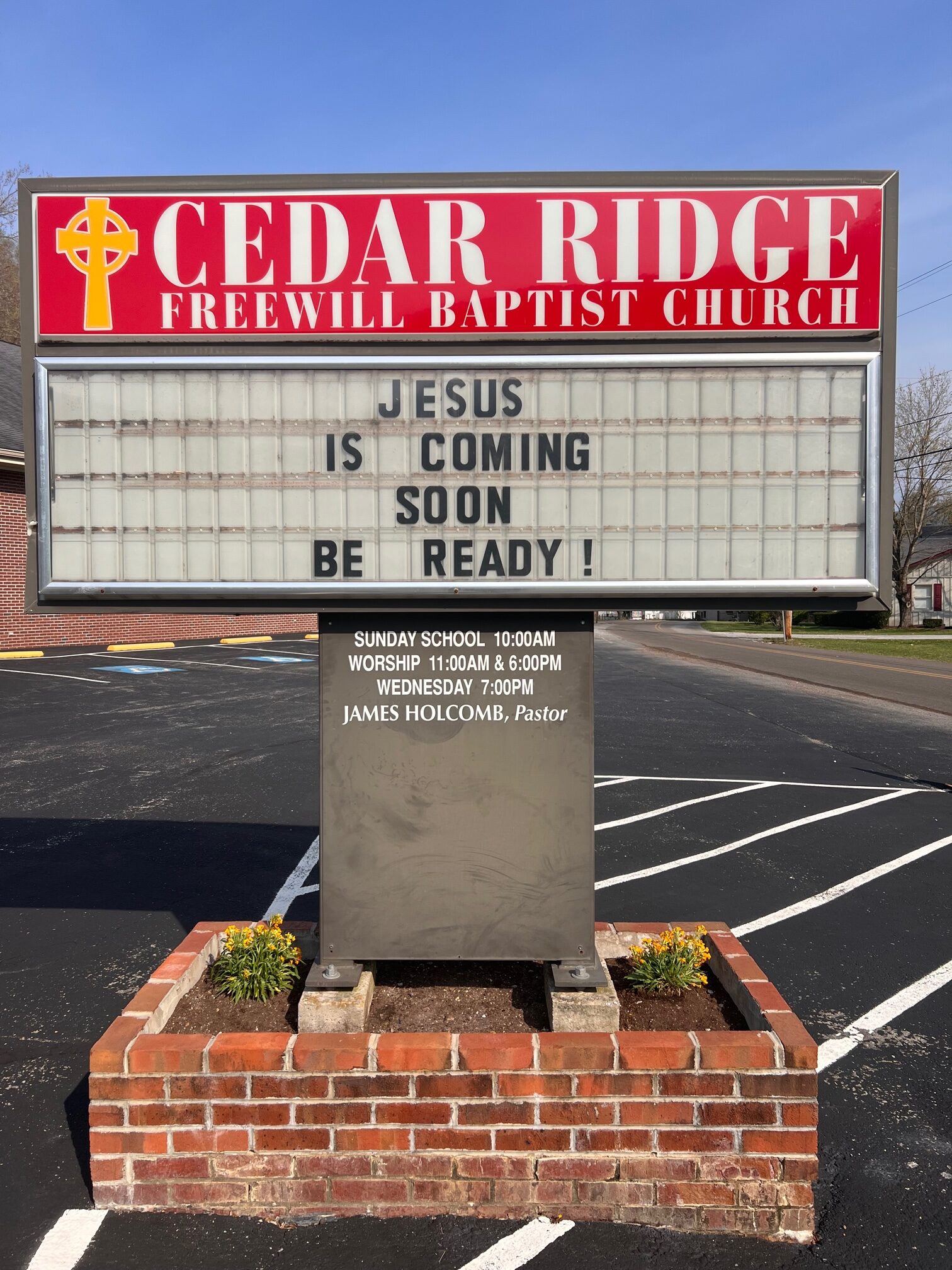 Join us at the next service!